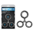 MAXIMUM METAL 3 IN 1 SILICONE ORNAMENT GREY MAXIMUM METAL 3 IN 1 SILICONE ORNAMENT GREY